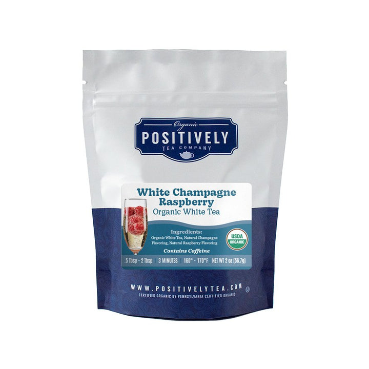 Organic White Champagne Raspberry - Loose Leaf Tea