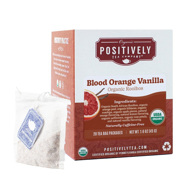 Organic Blood Orange Vanilla Rooibos - Tea Bags