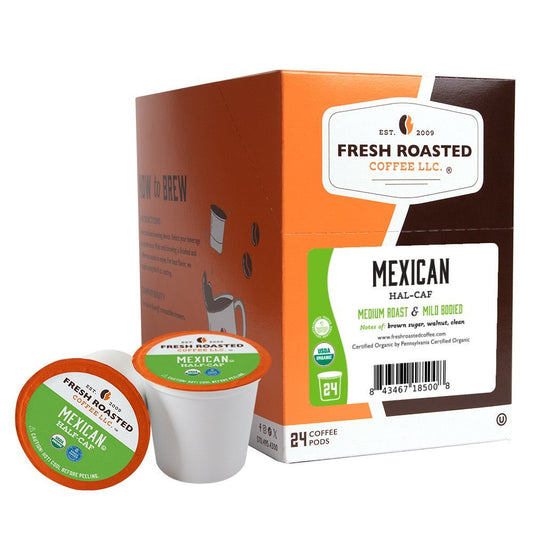 Organic Mexican Water-Processed Half Caf - Classic Coffee Pods