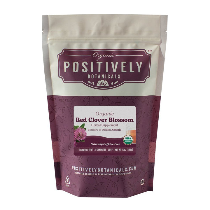Organic Red Clover Blossoms - Loose Leaf Botanical