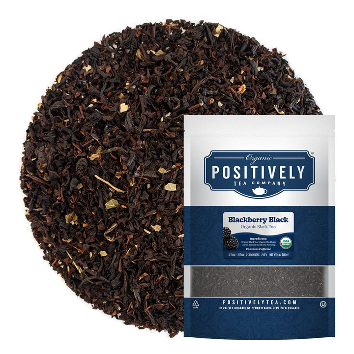 Organic Blackberry Black - Loose Leaf Tea