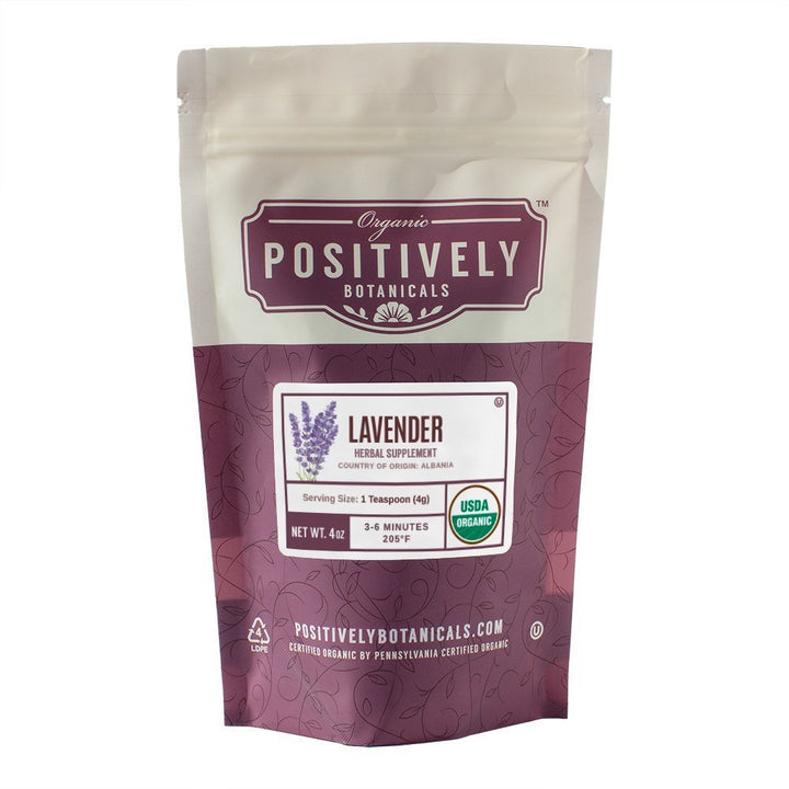 Organic Lavender Flowers - Loose Leaf Botanical