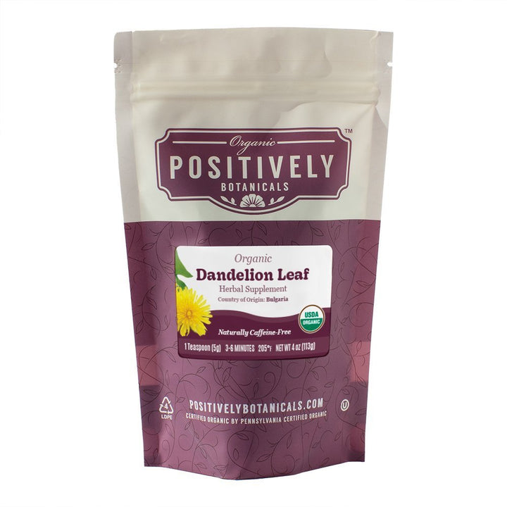 Organic Dandelion Leaf - Loose Leaf Botanical