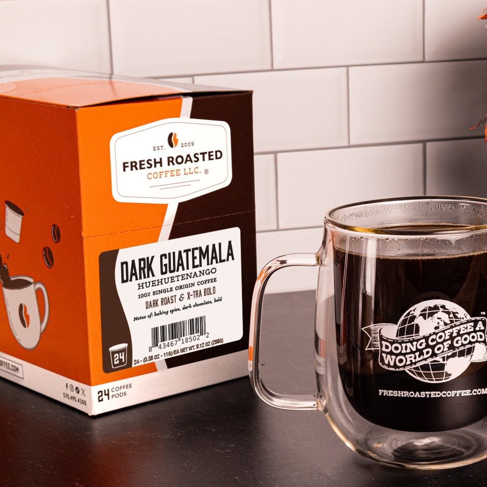 Dark Guatemalan Huehuetenango - Classic Coffee Pods