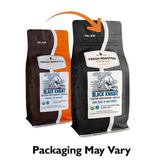 Organic Black Knight Water-Processed Decaf - Roasted Coffee