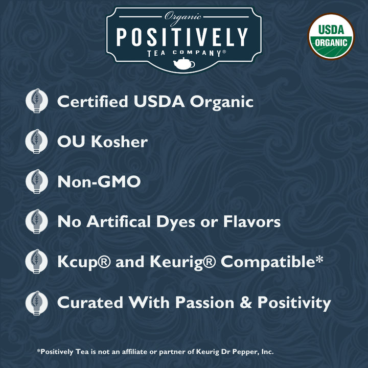 Organic Positively Tea Sweet & Spicy Favorites - Classic Tea Pods