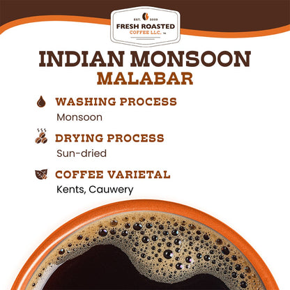 Indian Monsoon Malabar - Roasted Coffee