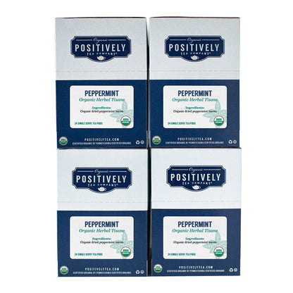 Organic Peppermint Leaf Herbal - Classic Tea Pods