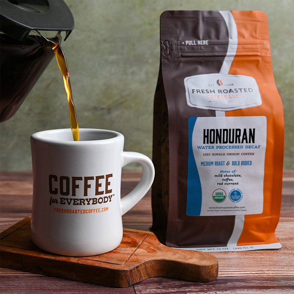 Organic Honduran Water-Processed Decaf - Roasted Coffee