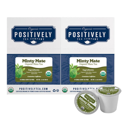 Organic Minty Mate - Classic Tea Pods