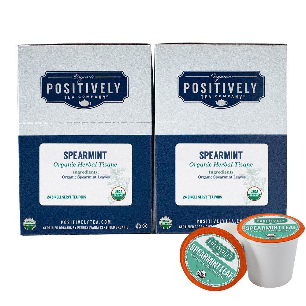 Organic Spearmint Leaf Herbal - Classic Tea Pods