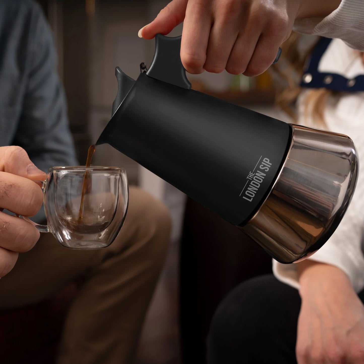 London Sip® Stovetop Espresso Maker