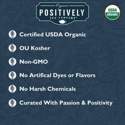 Organic Positively Tea Sampler - Positively Fruitful Mini-Flight
