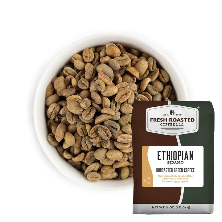 Organic Ethiopian Sidamo - Unroasted Coffee
