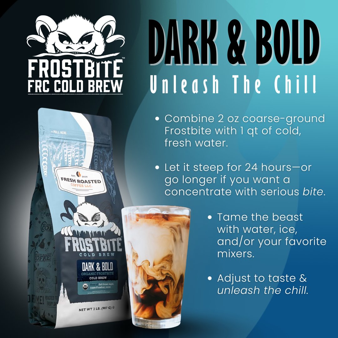 FRC Frostbite Organic Cold Brew - Dark & Bold