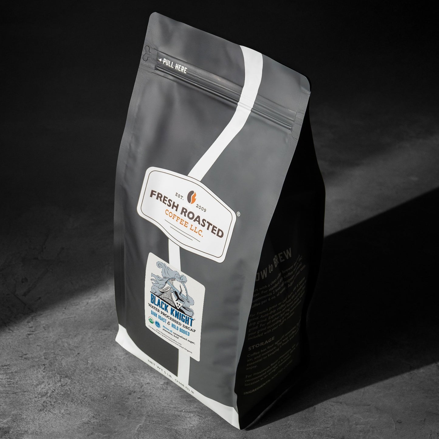 Organic Black Knight Water-Processed Decaf - Roasted Coffee