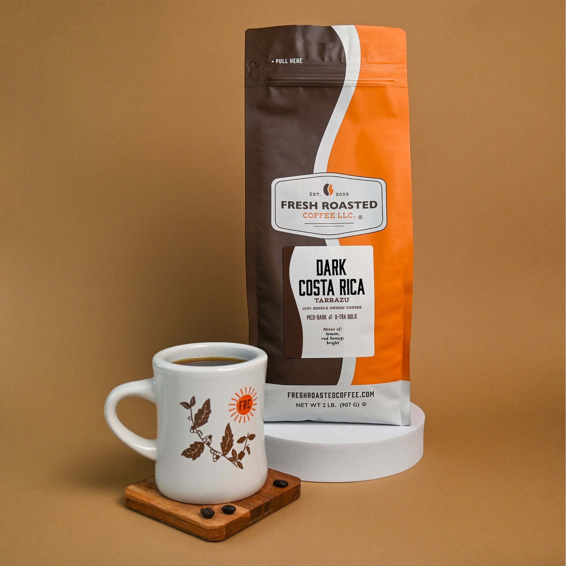 Dark Costa Rican Tarrazu - Roasted Coffee