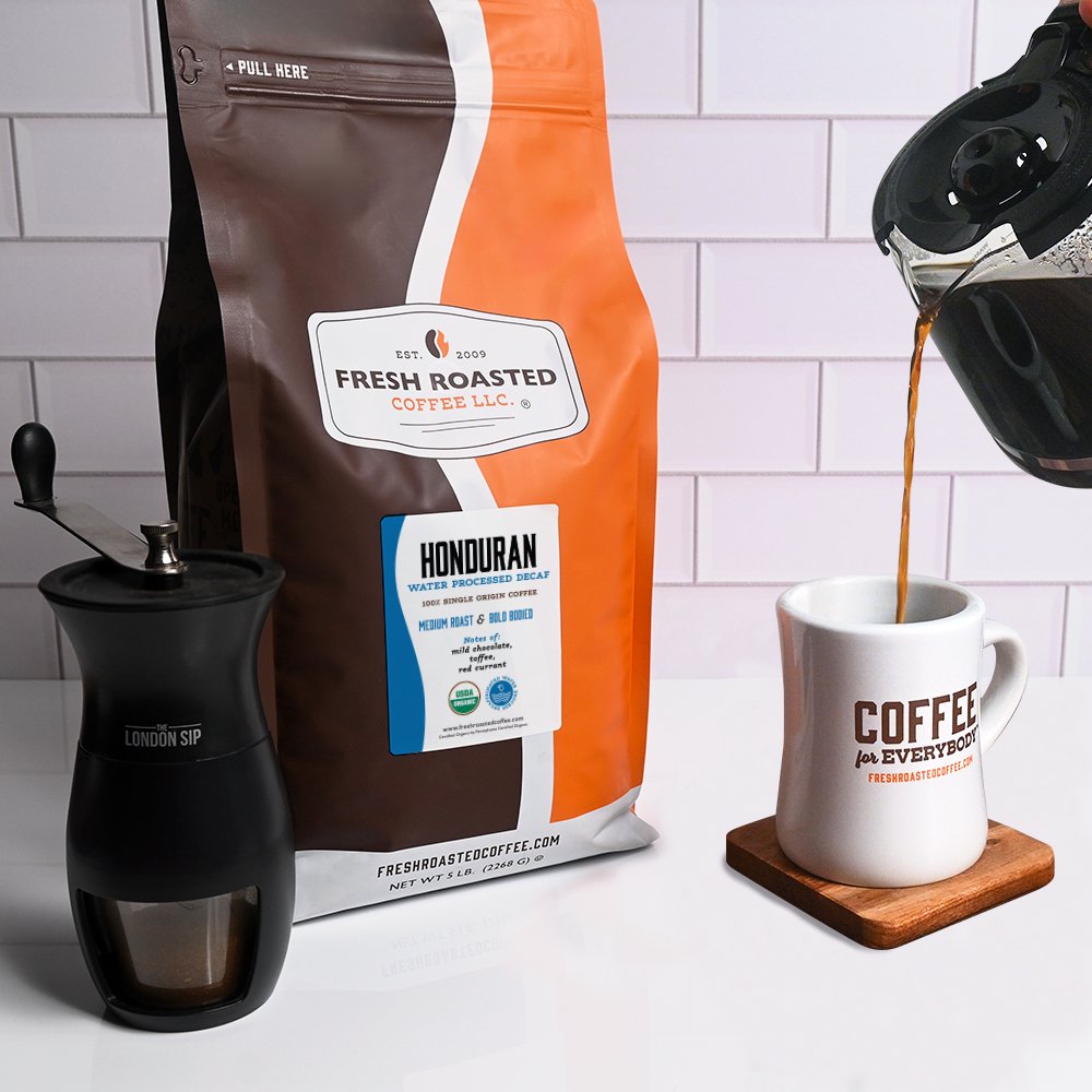 Organic Honduran Water-Processed Decaf - Roasted Coffee