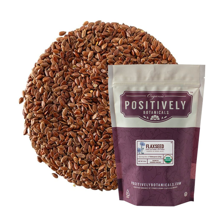 Organic Flax Seeds - Loose Leaf Botanical