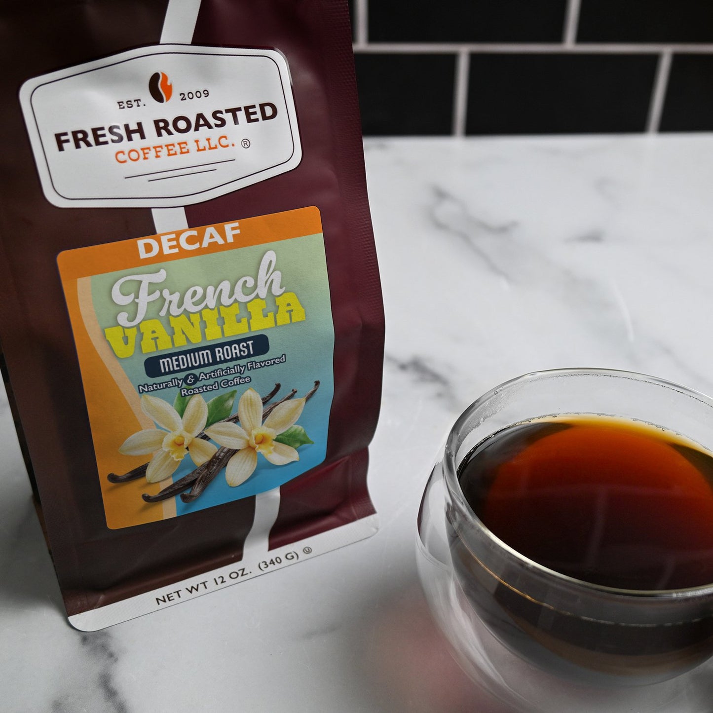 Decaf French Vanilla - Flavored Roasted Coffee