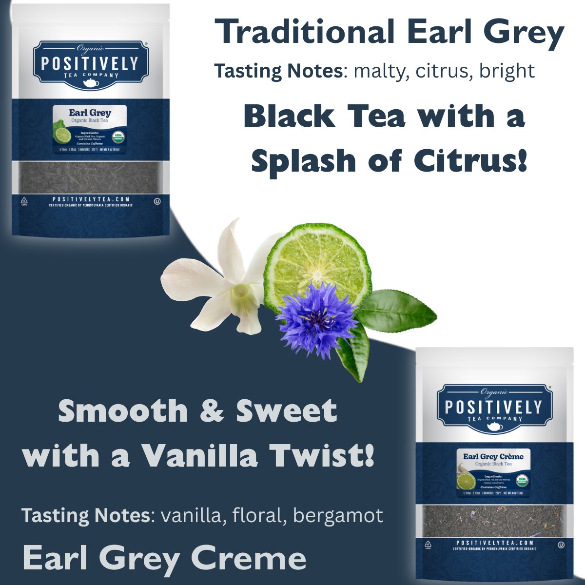 Organic Traditional Earl Grey - Classic Tea Pods