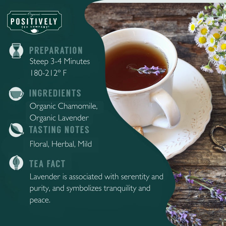 Organic Lavender Chamomile - Tea Bags