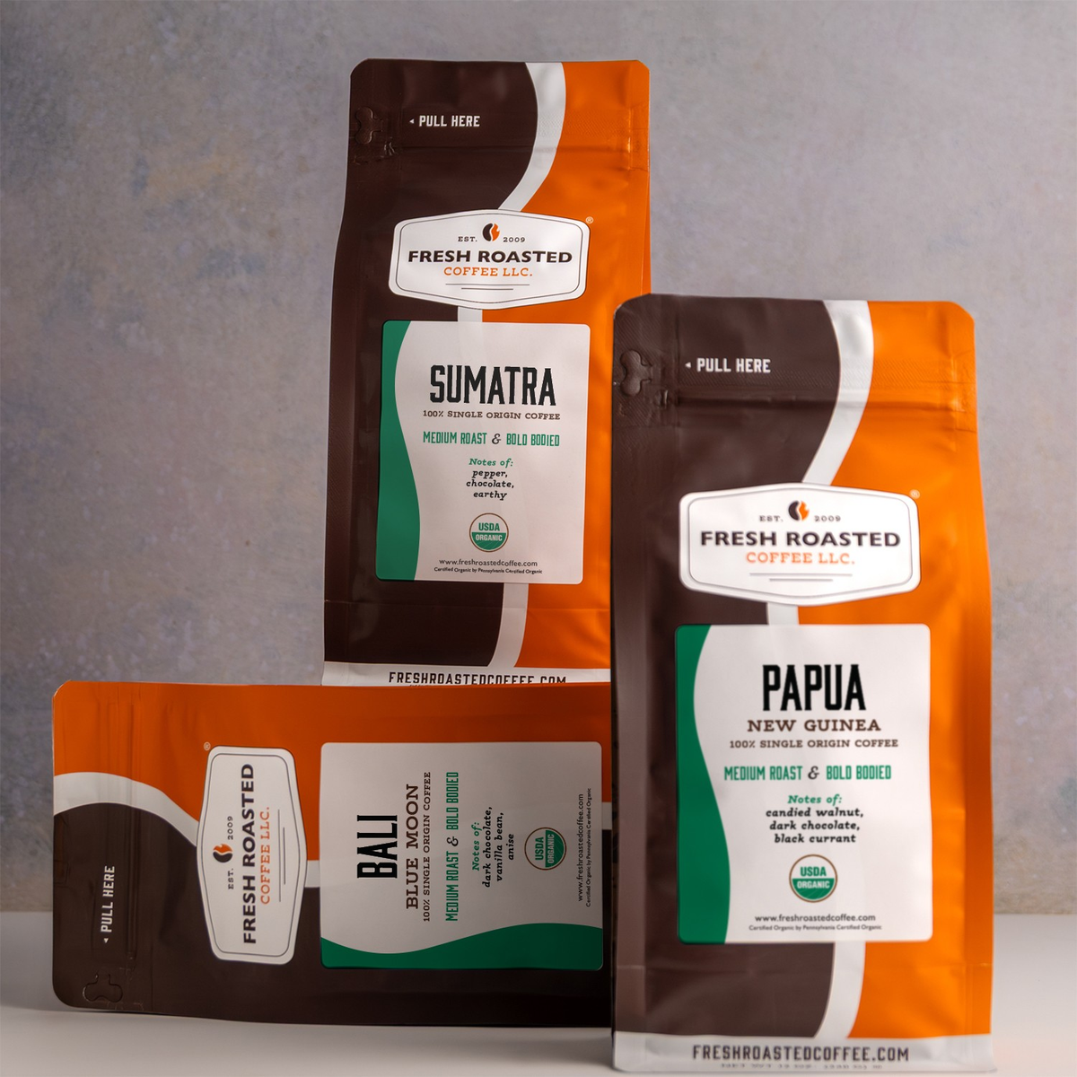 Island Hopping in the South Pacific - Organic Roasted Coffee Bundle