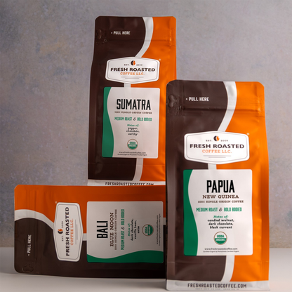 Island Hopping in the South Pacific - Organic Roasted Coffee Bundle