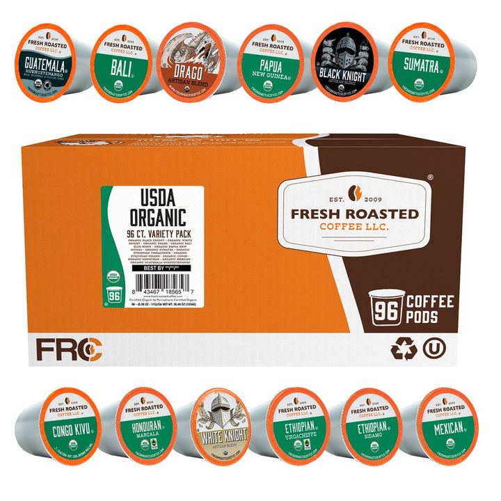 USDA Organic Variety Pack - Classic Coffee Pods