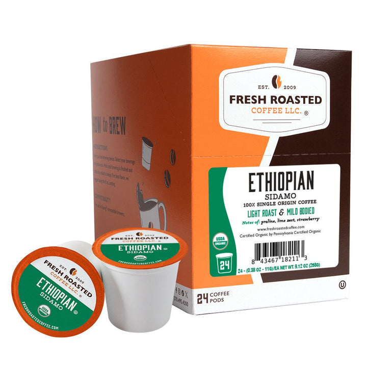 Organic Ethiopian Sidamo - Classic Coffee Pods