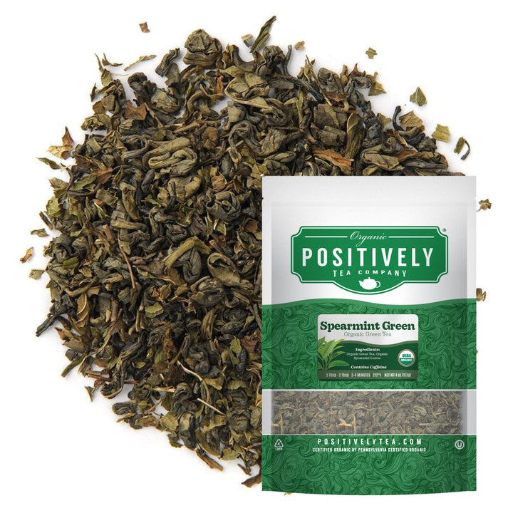 Organic Spearmint Green - Loose Leaf Tea