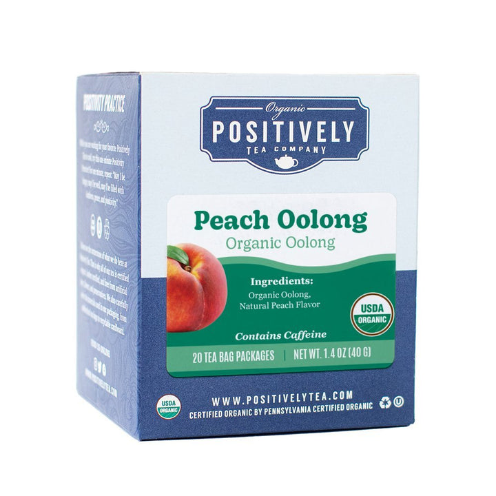 Organic Peach Oolong - Tea Bags