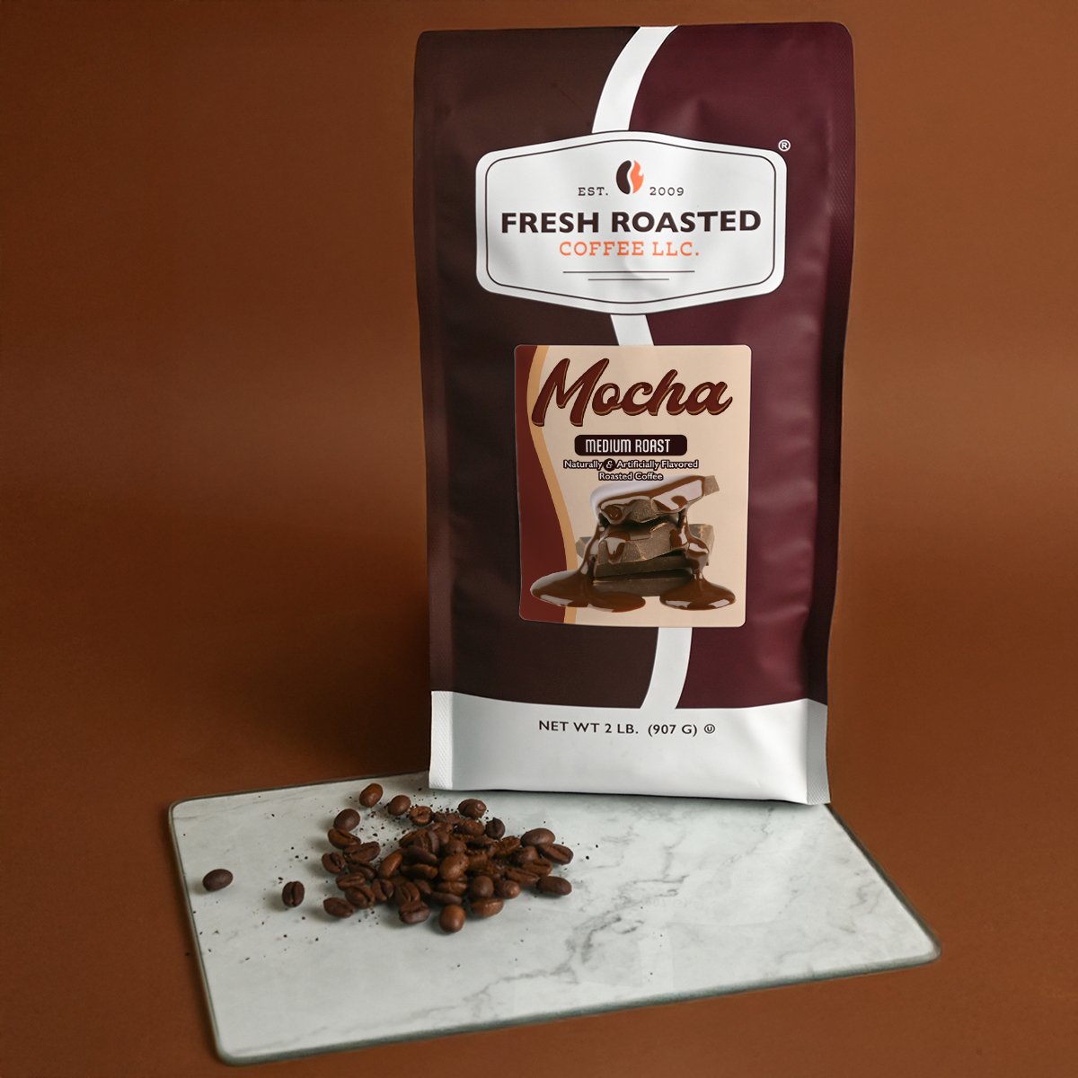 Mocha - Flavored Roasted Coffee
