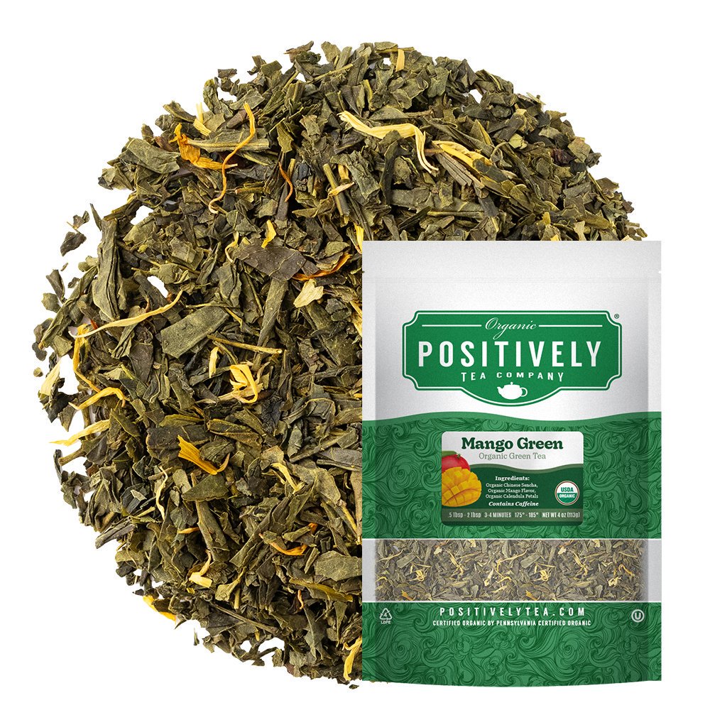 Organic Mango Green - Loose Leaf Tea