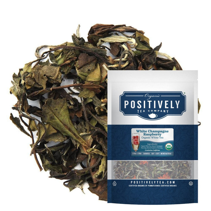 Organic White Champagne Raspberry - Loose Leaf Tea