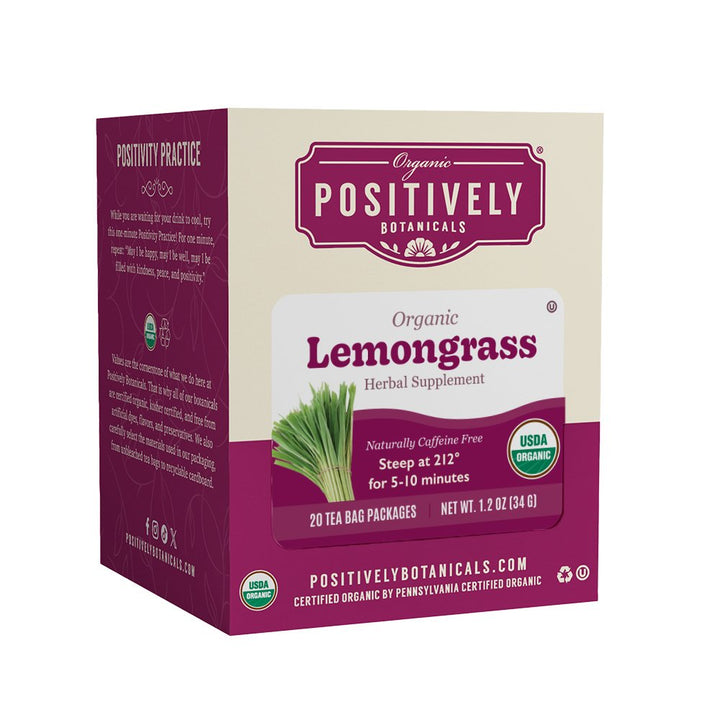 Organic Lemongrass - Botanical Tea Bags