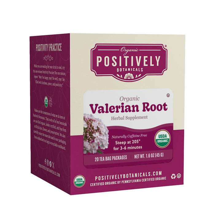 Organic Valerian Root - Botanical Tea Bags
