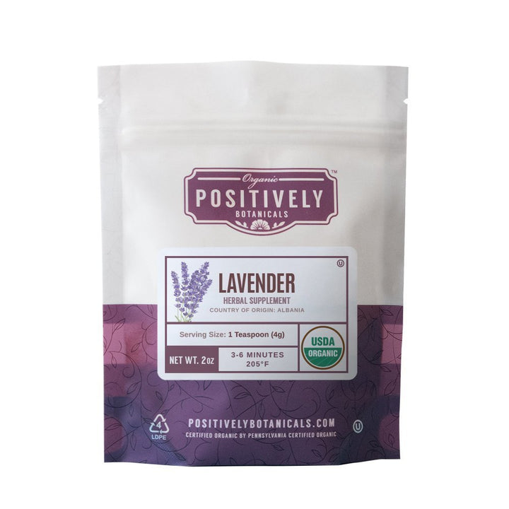 Organic Lavender Flowers - Loose Leaf Botanical