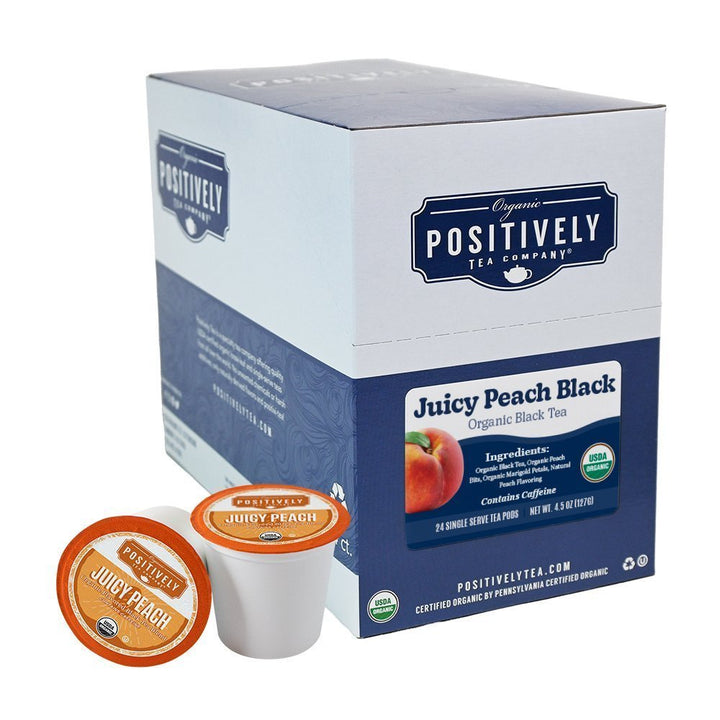 Organic Juicy Peach Black - Classic Tea Pods