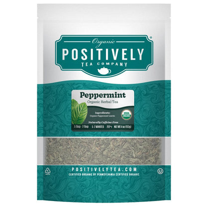 Organic Peppermint Leaf Herbal - Loose Leaf Tisane