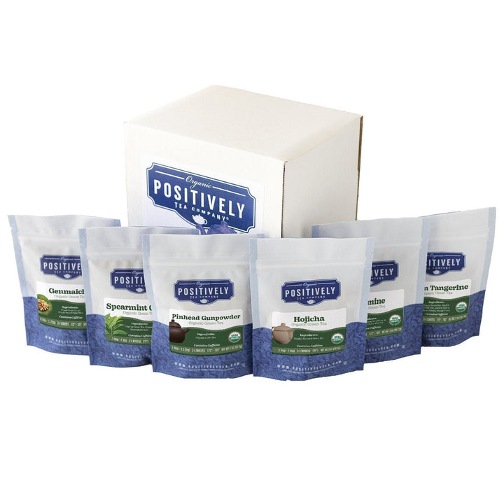 Organic Positively Tea Sampler - Green Tea Mini-Flight