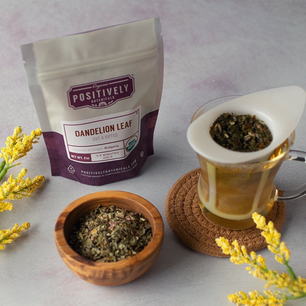 Organic Dandelion Leaf - Loose Leaf Botanical