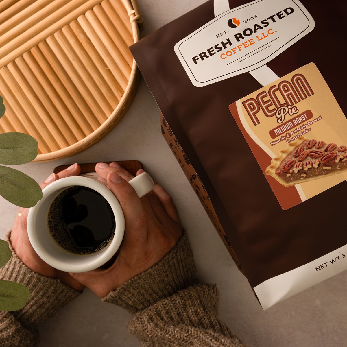 Pecan Pie - Flavored Roasted Coffee