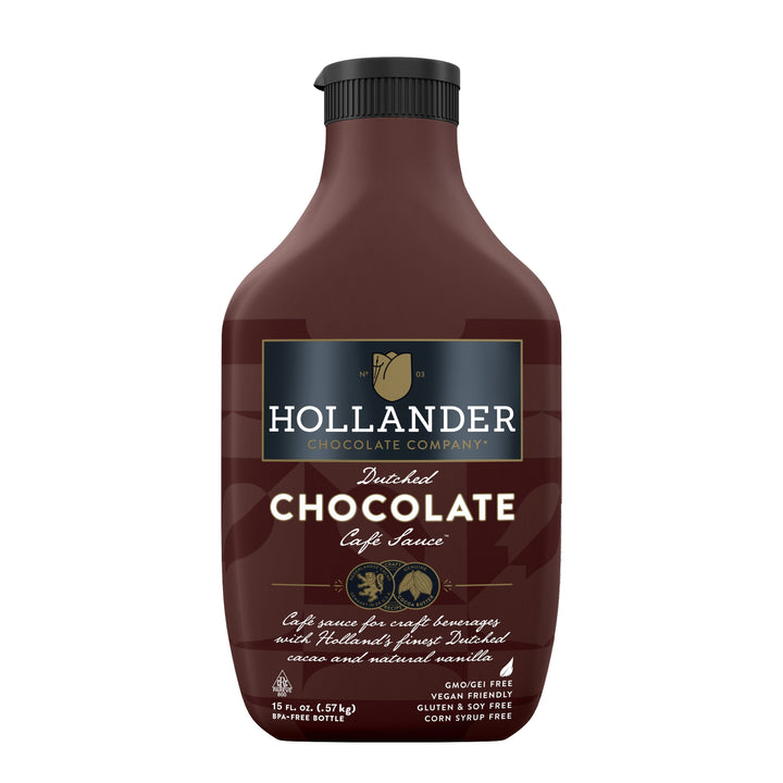 Hollander® Dutched Chocolate Café Sauce - Flavored Sauce