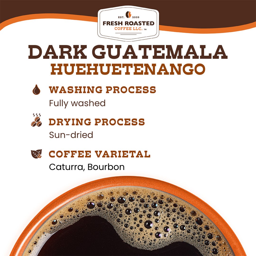 Dark Guatemala Huehuetenango - Roasted Coffee