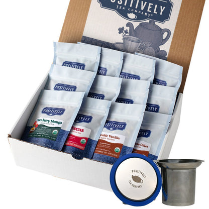 Organic Caffeine-Free Tea Flight - Loose Leaf Tea Sampler