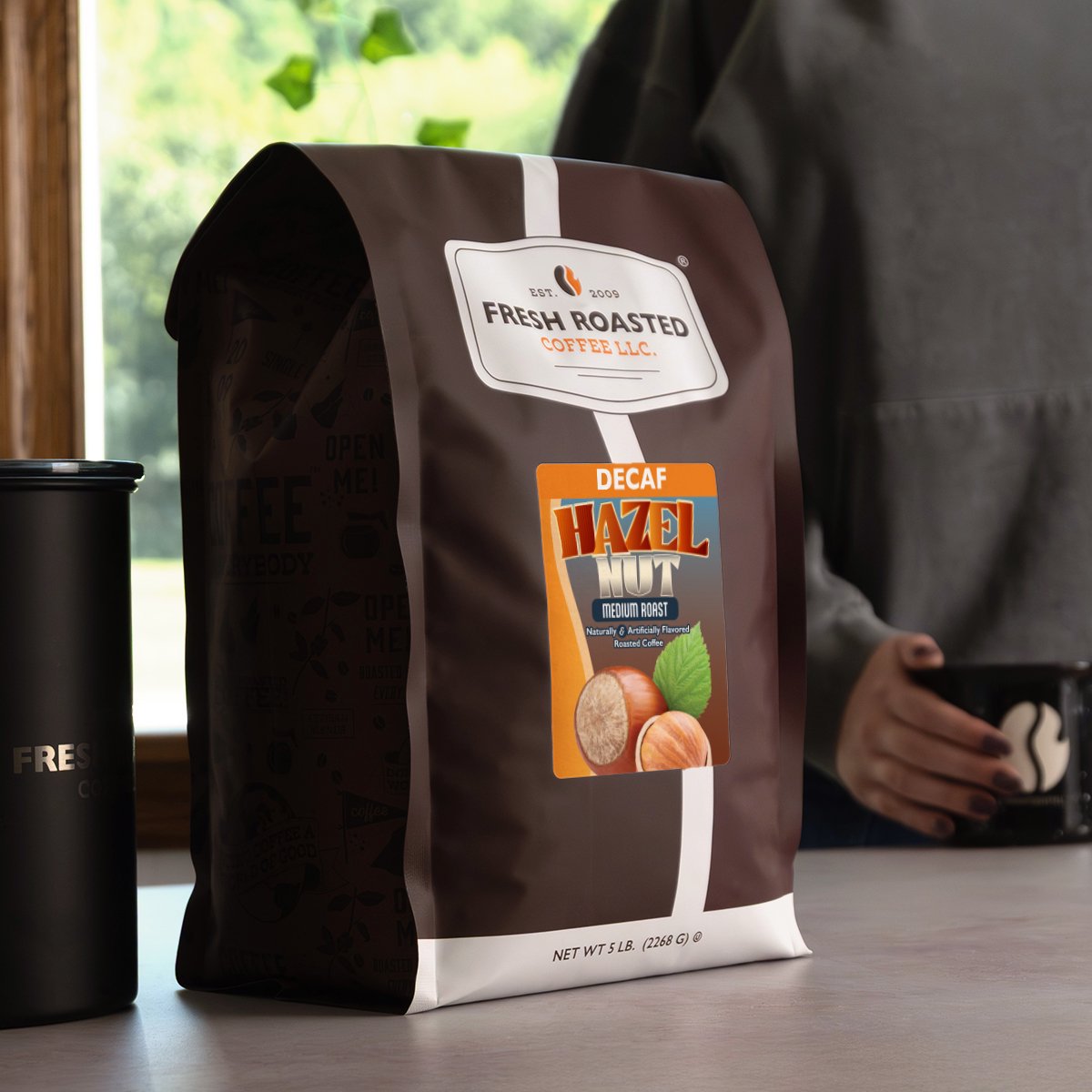 Decaf Hazelnut - Flavored Roasted Coffee