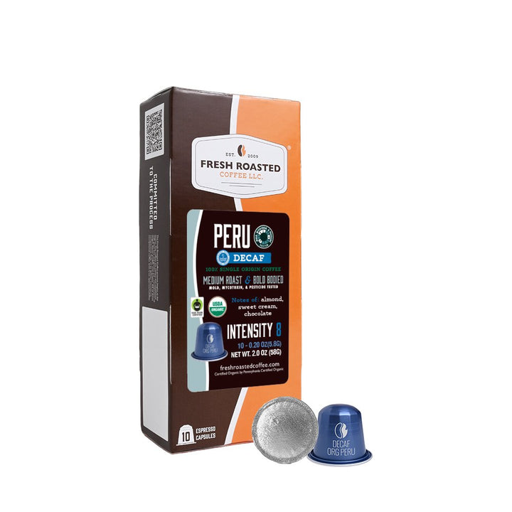 Organic Peru Decaf MMTP - Espresso Capsules