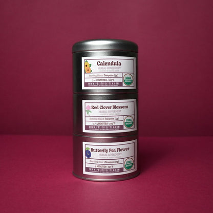 Organic Positively Botanical Tin Trio - Hey Gorgeous