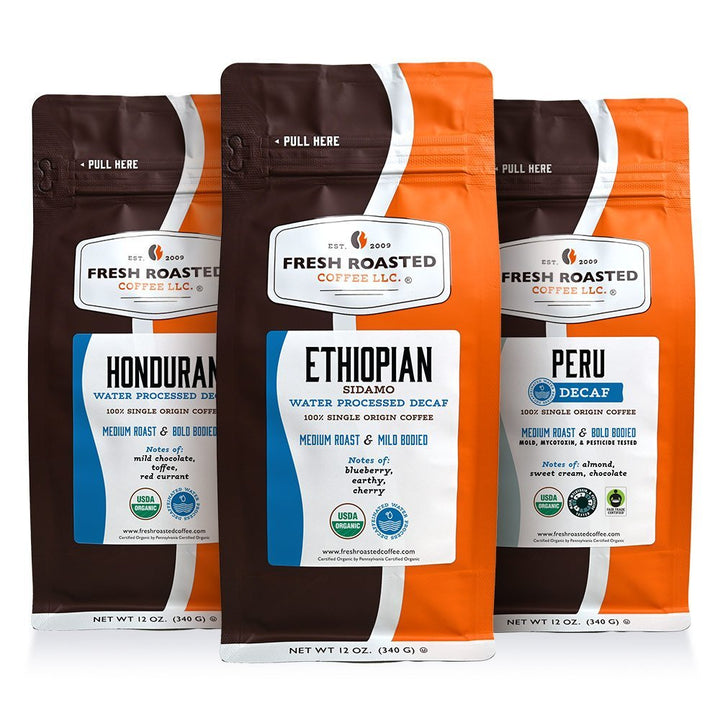 Decaf World Tour (Organic) - Roasted Coffee Bundle